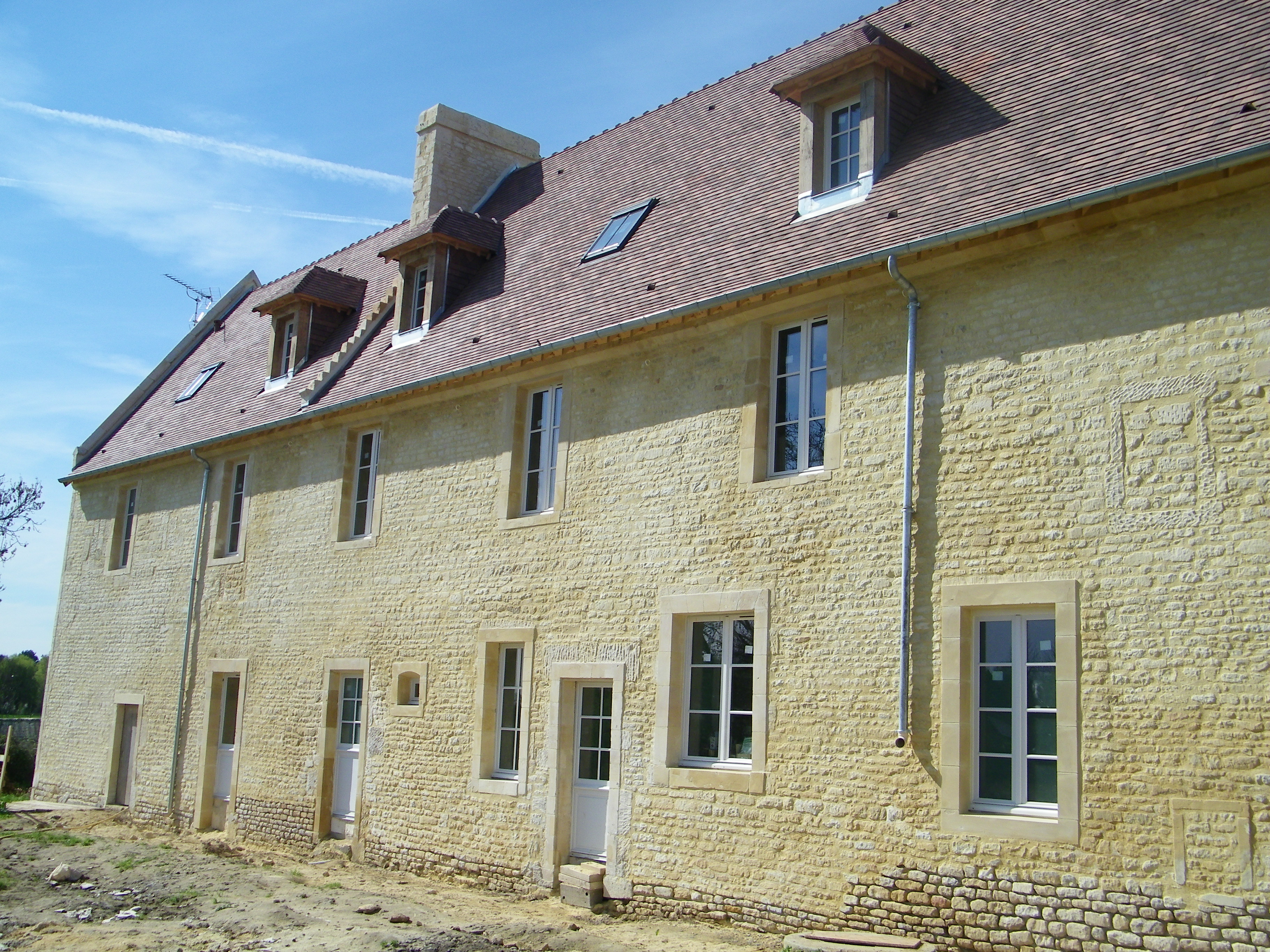 Réhabillitation de maison ancienne Floursies