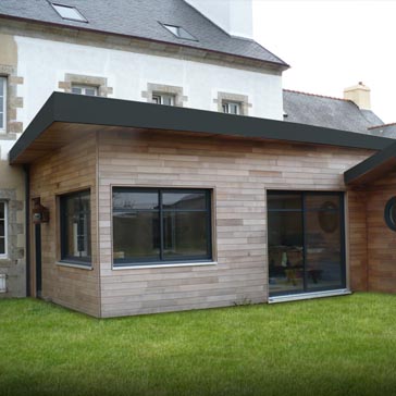 Extension de maison à Cattenières